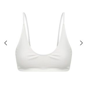 Floating swim white Terry cloth bikini